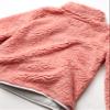 Amazon Essentials Girls' Sherpa Fleece Quarter-Zip Jacket, Mauve, Medium view 2
