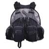 Raprance Fly Fishing Vest Backpack - Adjustable Lightweight and Quick-Dry, with 17 Pockets for Trout Bass Saltwater (Black,FV01) view 1