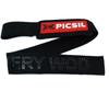 PICSIL Wrist Straps, Weightlifting Wrist Straps, Red, Modern, Nylon, Polyester, 1 Pair view 3