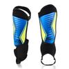 Rawxy Football Soccer Shin Guards with Exceptional Flexible Soft Light Weight - Great for Boys Girls Junior Youth(Blue Yellow, S&M) view 1