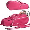 Athletico 6 Racquet Tennis Bag | Padded to Protect Rackets & Lightweight | Professional or Beginner Tennis Players | Unisex Design for Men, Women, Youth and Adults (Pink) view 1
