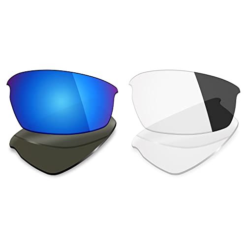 Mryok 2 Pair Polarized Replacement Lenses for Oakley Bottlecap Sunglass - Options