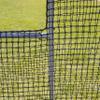 Skywalker Sports Baseball and Softball Pitching Screen | Batting Practice Equipment | 6ft Black L Screen with UV Treated Net and Steel Frame view 4