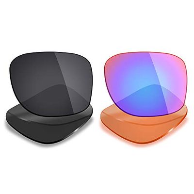 Mryok 2 Pair Polarized Replacement Lenses for Oakley Big Taco Sunglass - Options