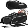 Athletico 6 Racquet Tennis Bag | Padded to Protect Rackets & Lightweight | Professional or Beginner Tennis Players | Unisex Design for Men, Women, Youth and Adults (Black) view 1