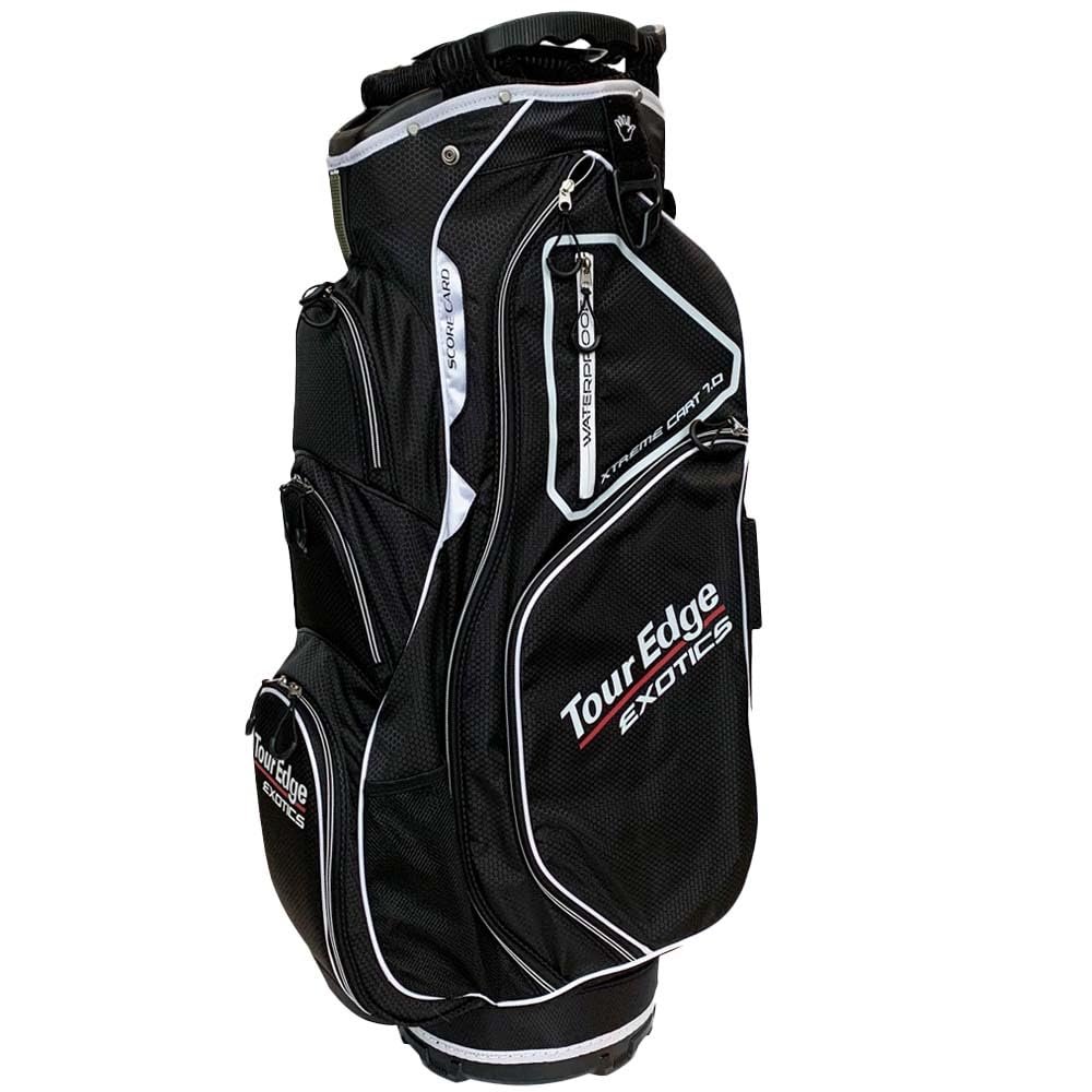 Tour Edge Exotics Xtreme Cart 7.0 Bag-Black, One Size (UBAE7CB01)