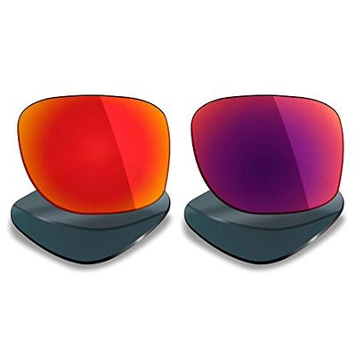 Mryok 2 Pair Polarized Replacement Lenses for Oakley Big Taco Sunglass - Options