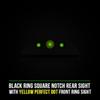 Night Fision Tritium Perfect Dot Front Sight Compatible with CZ P-10 C/F - Orange Ring view 4