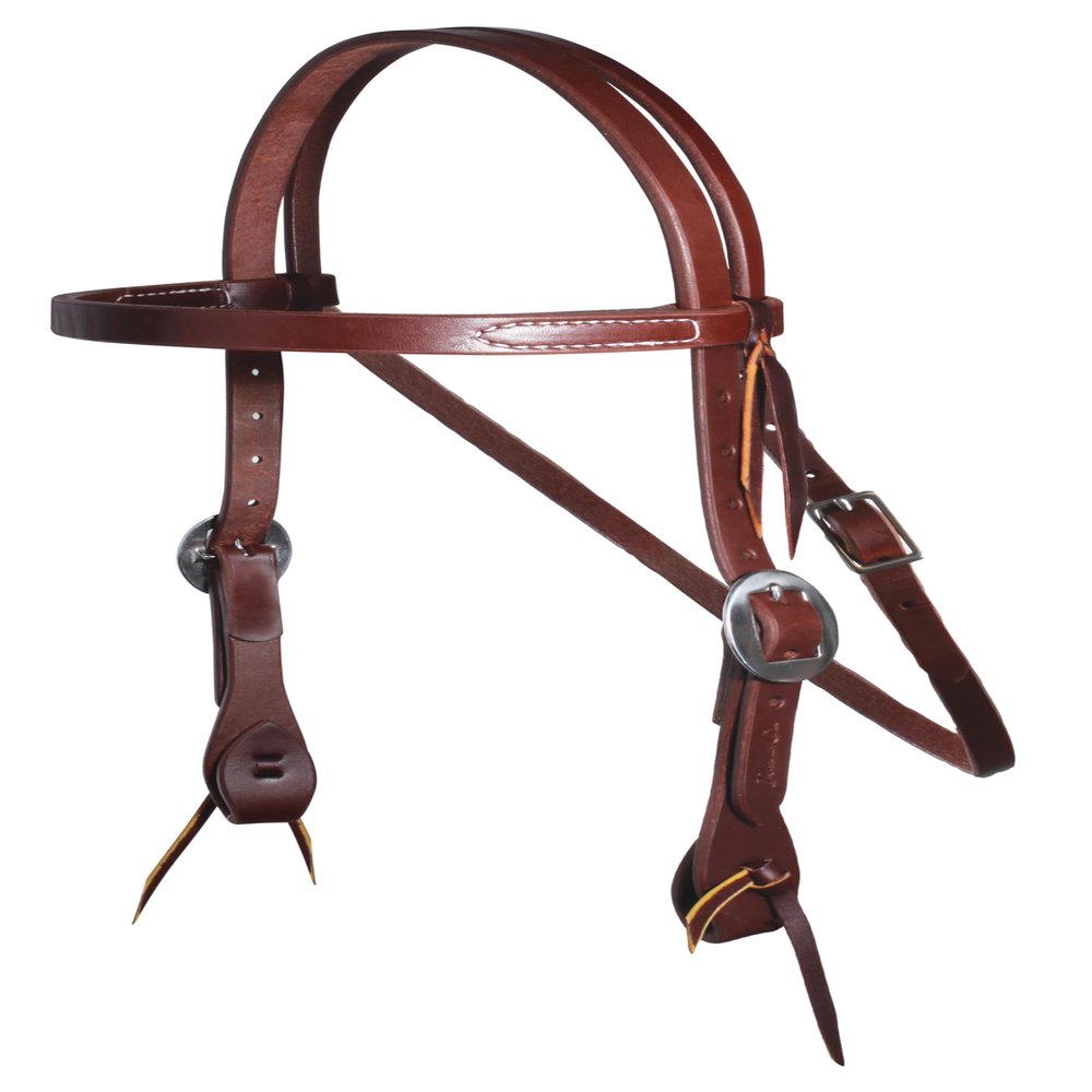 Professional's Choice Ranch Browband Headstall | Stainles Steel Buckles
