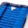 Amazon Essentials Boys' Lightweight Water-Resistant Packable Hooded Puffer Vest, Blue Camo, Medium view 2