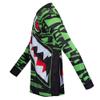 Cycling Jersey Men Long Sleeve MTB Motorcycle T Shirt Bike Bicycle Clothes Breathable Shark Green Size L view 4