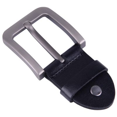 Alloy Men's Belt Buckle Pin Set for Wide 1.5"(3.8cm) Belts Black