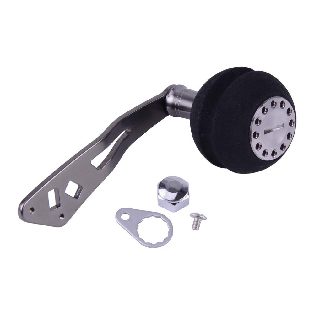 Fishing Reel Handle Power Baitcasting Handle Micro Jigging Grip for Abu Garcia Daiwa