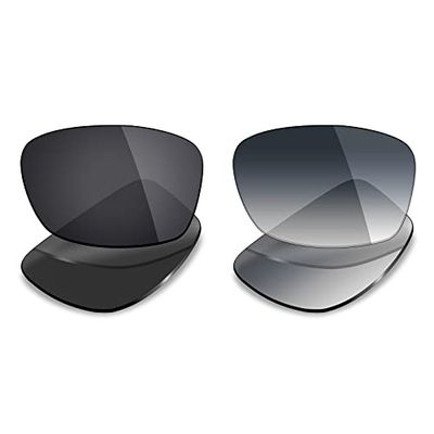 Mryok 2 Pair Polarized Replacement Lenses for Oakley Hijinx Sunglass - Options