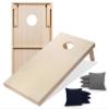 Tailgating Pros Premium Cornhole Game - Regulation or Tailgating Size Corn Hole Boards w/Corn Filled Bags & Optional LED Lights view 1