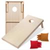 Tailgating Pros Premium Cornhole Game - Regulation or Tailgating Size Corn Hole Boards w/Corn Filled Bags & Optional LED Lights view 1