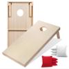 Tailgating Pros Premium Cornhole Game - Regulation or Tailgating Size Corn Hole Boards w/Corn Filled Bags & Optional LED Lights view 1