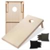 Tailgating Pros Premium Cornhole Game - Regulation or Tailgating Size Corn Hole Boards w/Corn Filled Bags & Optional LED Lights view 1