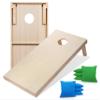 Tailgating Pros Premium Cornhole Game - Regulation or Tailgating Size Corn Hole Boards w/Corn Filled Bags & Optional LED Lights view 1