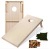Tailgating Pros Premium Cornhole Game - Regulation or Tailgating Size Corn Hole Boards w/Corn Filled Bags & Optional LED Lights view 1