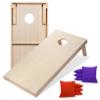 Tailgating Pros Premium Cornhole Game - Regulation or Tailgating Size Corn Hole Boards w/Corn Filled Bags & Optional LED Lights view 1