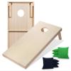 Tailgating Pros Premium Cornhole Game - Regulation or Tailgating Size Corn Hole Boards w/Corn Filled Bags & Optional LED Lights view 1