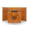Rico Industries Laser Engraved Trifold Wallet, Charlotte Hornets view 1