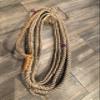 Bull Rope Tan Poly Pro 9x7 RH 7/8" x 1" - EPT Bull Ropes Bull Riding Rope 16' view 2