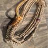 Bull Rope Tan Poly Pro 9x7 RH 7/8" x 1" - EPT Bull Ropes Bull Riding Rope 16' view 3