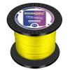 Braided Fishing Line Abrasion Resistant Superline Zero Stretch&Low Memory Extra Thin Diameter Yellow 1094Yds,120LB view 1