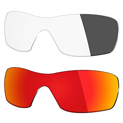 Mryok 2 Pair Polarized Replacement Lenses for Oakley Dart Sunglass - Options