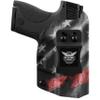 We The People Holsters - Thin Red Line - Right Hand - IWB Holster Compatible with CZ 75 B view 1