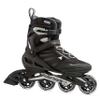 Rollerblade Zetrablade Men's Adult Fitness Inline Skate, Black and Silver, Performance Inline Skates view 1