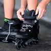 Rollerblade Zetrablade Men's Adult Fitness Inline Skate, Black and Silver, Performance Inline Skates view 2