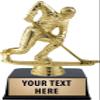Crown Awards Hockey Trophies with Custom Engraving, 5.5" Personalized Hockey Forward Male Trophy On Black Base 20 Pack Prime view 1