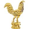 Crown Awards Fighting Rooster Trophies with Custom Engraving, 5" Personalized Fighting Rooster Trophy On Black Base 50 Pack Prime view 2