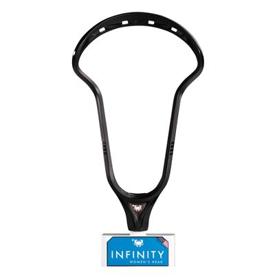 ECD Lacrosse - Infinity Women's Unstrung Lacrosse Head - Black