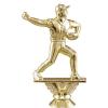 Crown Awards Baseball Trophies with Custom Engraving, 6" Personalized Baseball Pitcher Male Trophy On Black Base 10 Pack view 2