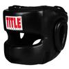 Title Classic Face Protector Headgear, Black, Adult view 1