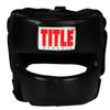Title Classic Face Protector Headgear, Black, Adult view 2