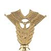 Steering Wheel Trophies with Custom Engraving, 5.5" Personalized Gold Safe Driving Award Trophy On Black Base 10 Pack Prime view 2