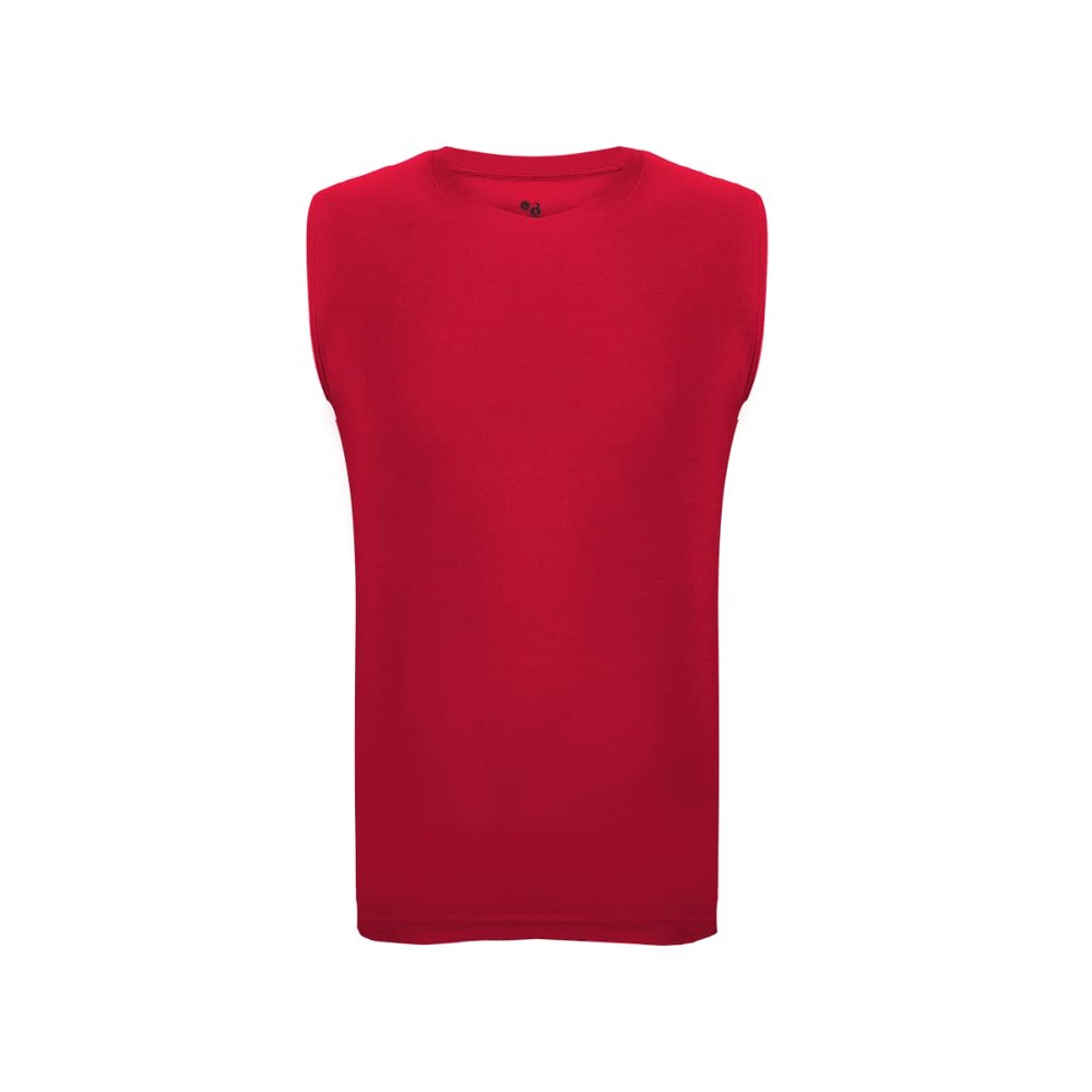 Pro Compression Sleeveless Red 2X-Large