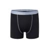 Terramar Boys' Standard Silkskins Boxer Brief (4-Pack Underwear), Black/Black/Black/Black, X-Large view 3