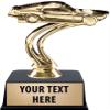 Crown Awards Car Trophies with Custom Engraving, 4.5" Personalized Mustang Car Trophy On Black Base 5 Pack Prime view 1