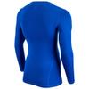 CHAMPRO boys Youth Lightning Long Sleeve Compression Shirt Polyester Spandex, Royal, Small US view 3