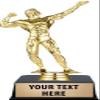 Crown Awards Bodybuilding Trophies with Custom Engraving, 6" Personalized Male Bodybuilder Trophy On Black Base 10 Pack view 1