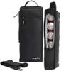 Athletico Golf Cooler Bag - Soft Sided Insulated Cooler Holds a 6 Pack of Cans or Two Wine Bottles (Black) view 1