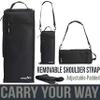 Athletico Golf Cooler Bag - Soft Sided Insulated Cooler Holds a 6 Pack of Cans or Two Wine Bottles (Black) view 4