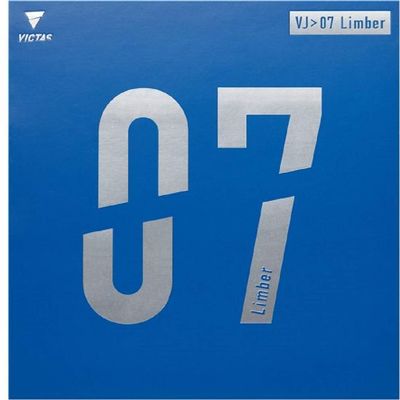 Victas VJ07 Table Tennis Rubber 0040 020721 Limber Speed Tension Soft Back Red (0040) 2.0