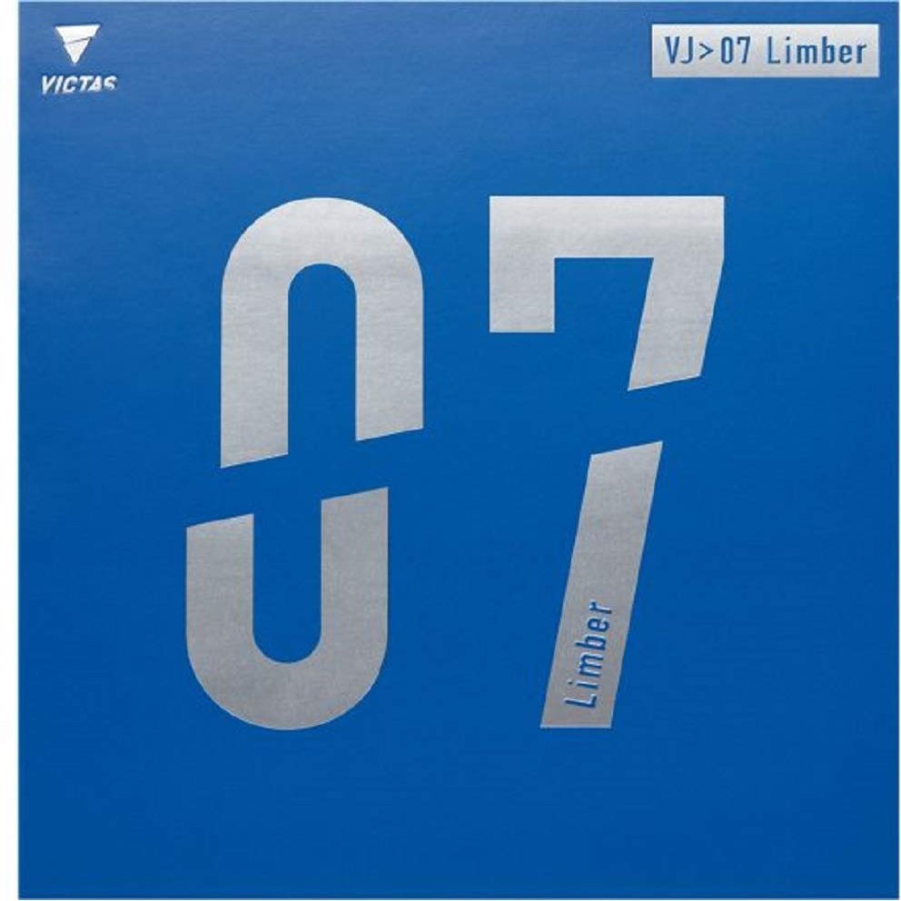 Victas VJ07 Table Tennis Rubber 0040 020721 Limber Speed Tension Soft Back Red (0040) 2.0